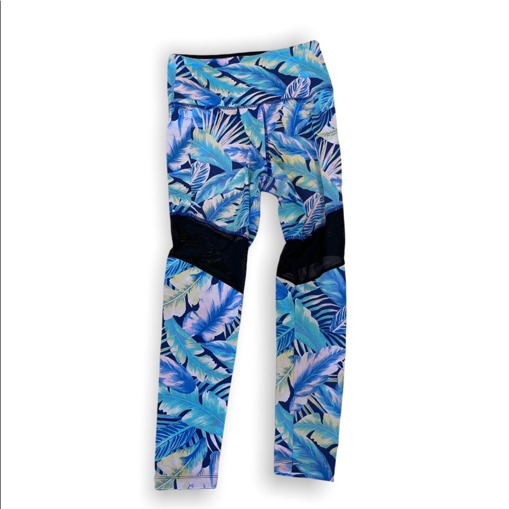 Victoria Secret Pink Tropical Leggings Small